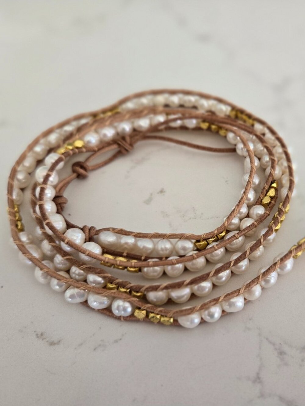 Victoria Emerson Freshwater Pearl Wrap Bracelet - Picture 7 of 7